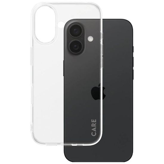 Billede af CARE Transparent Cover iPhone 16