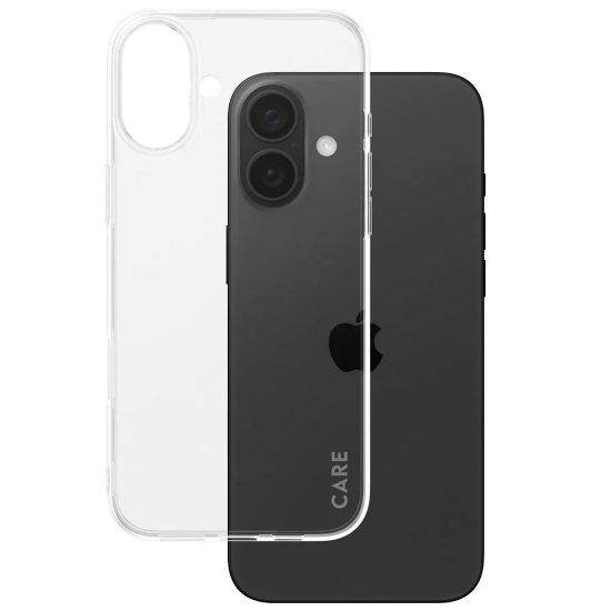 Billede af CARE Transparent Cover iPhone 16 Plus