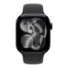 Billede af (New) Apple Watch Series 11 GPS + Cellular 42mm Slate Titanium Case with Black Sport Band - S/M
