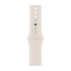Billede af (New) Apple Watch SE 3 GPS 44mm Starlight Aluminium Case with Starlight Sport Band - M/L