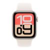 Billede af (New) Apple Watch SE 3 GPS + Cellular 44mm Starlight Aluminium Case with Starlight Sport Band - M/L