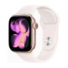 Billede af (New) Apple Watch Series 11 GPS + Cellular 42mm Rose Gold Aluminium Case with Light Blush Sport Band - S/M