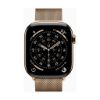 Billede af (New) Apple Watch Series 11 GPS + Cellular 46mm Gold Titanium Case with Gold Milanese Loop - M/L