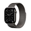Billede af (New) Apple Watch Series 11 GPS + Cellular 46mm Slate Titanium Case with Slate Milanese Loop - M/L