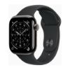 Billede af (New) Apple Watch Series 11 GPS 42mm Jet Black Aluminium Case with Black Sport Band - S/M